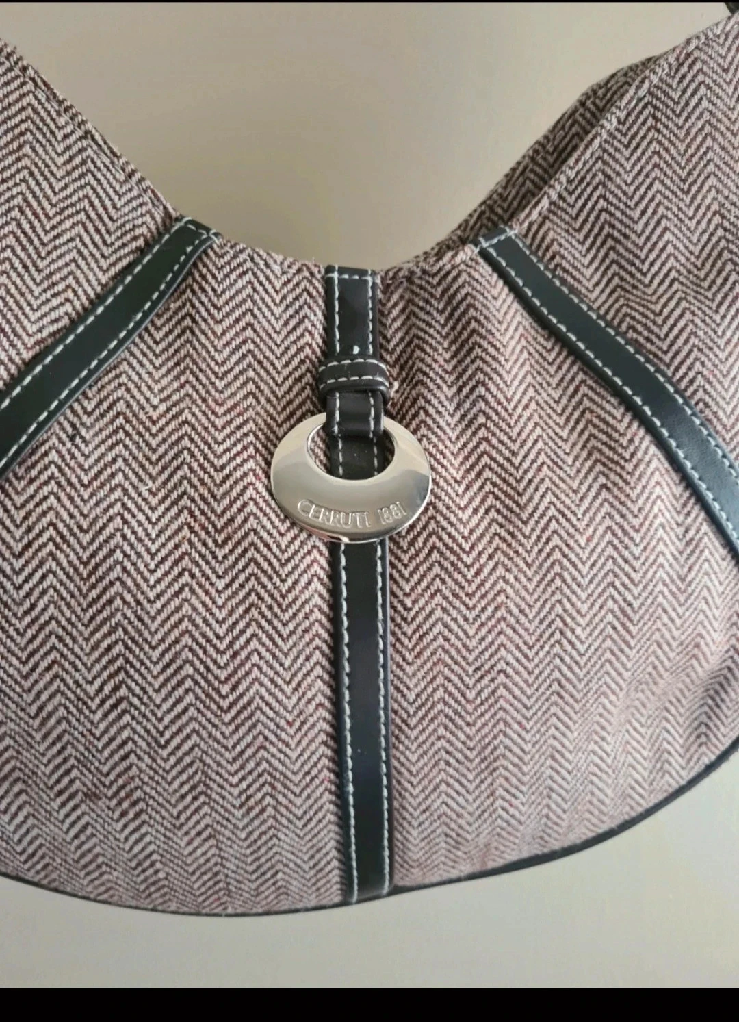 Burgundy wool bag – photo 2